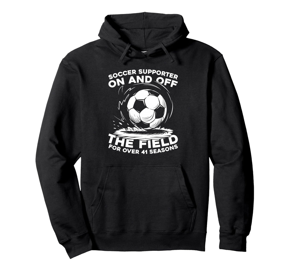 41Th Birthday Team Sports Player Soccer Hoodie - Graphic Print for Adults - T-Shirt, Sweatshirt, Hoodie
