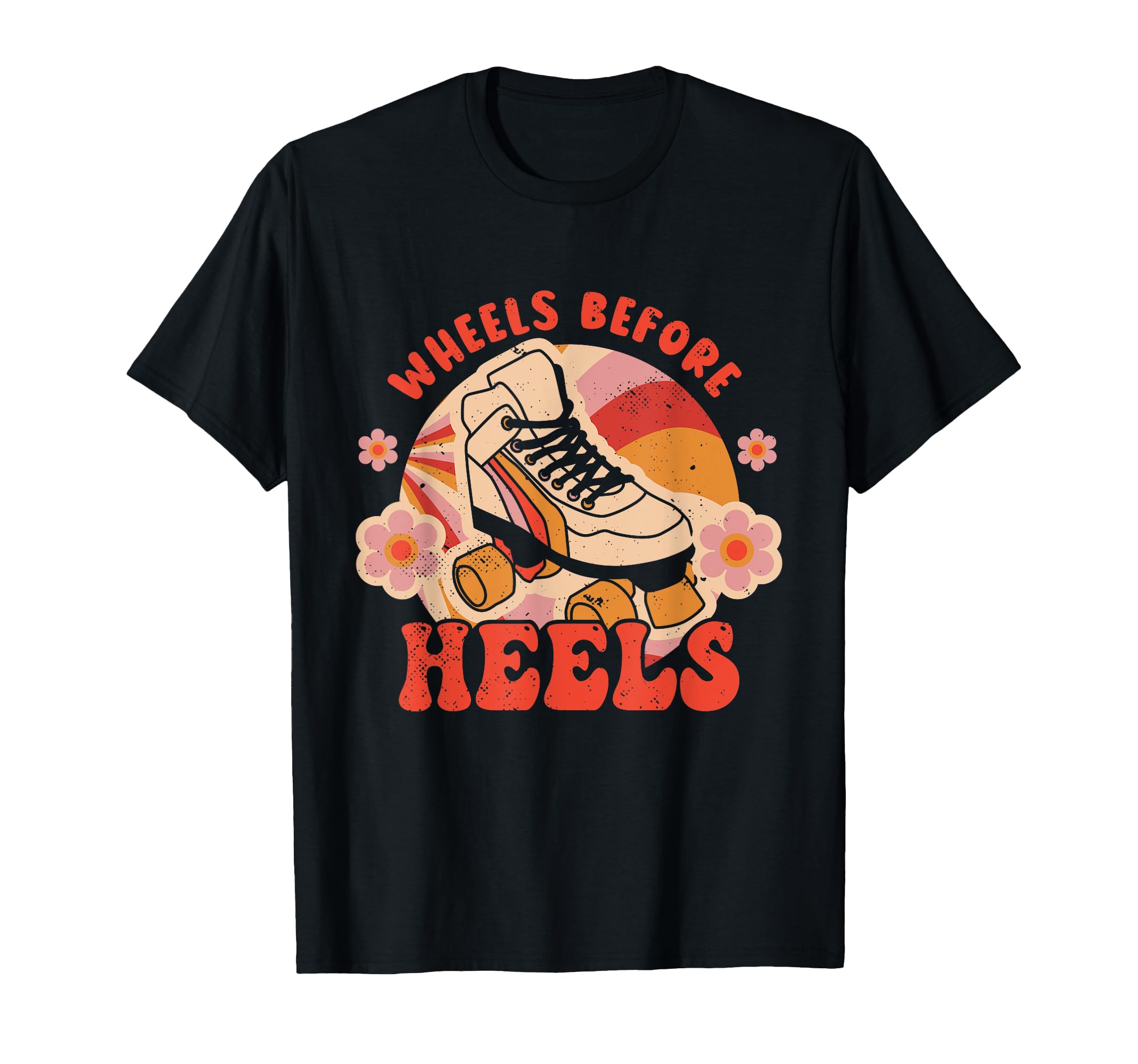 Roller Skating Roller Skate Wheels T-Shirt - Aesthetic Graphic for Adults - T-Shirt, Sweatshirt, Hoodie