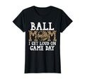 Ball Mom I Get Loud Game Day Softball T-Shirt - Trendy Graphic Men Women - T-Shirt, Sweatshirt, Hoodie