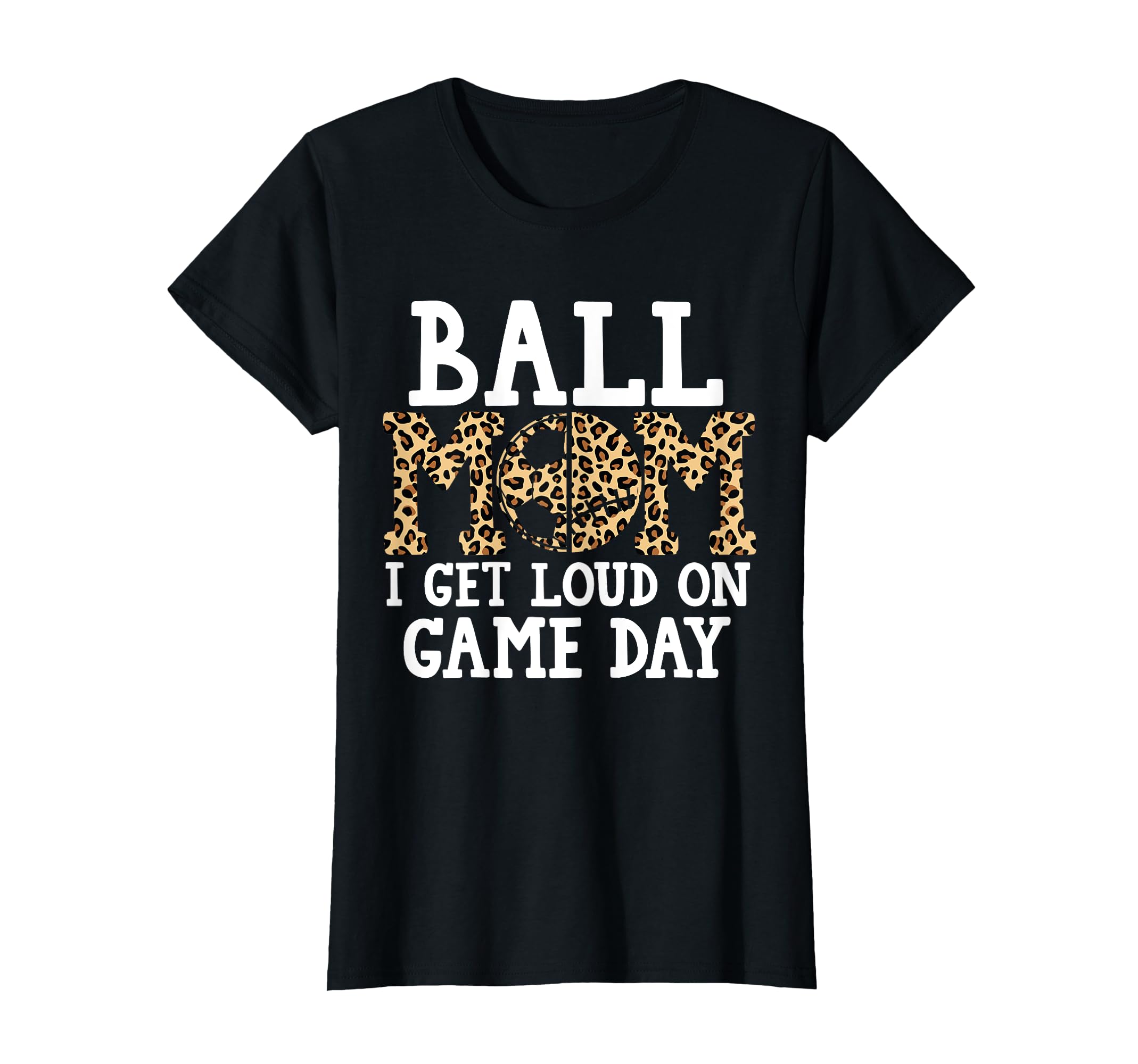 Ball Mom I Get Loud Game Day Softball T-Shirt - Trendy Graphic Men Women - T-Shirt, Sweatshirt, Hoodie