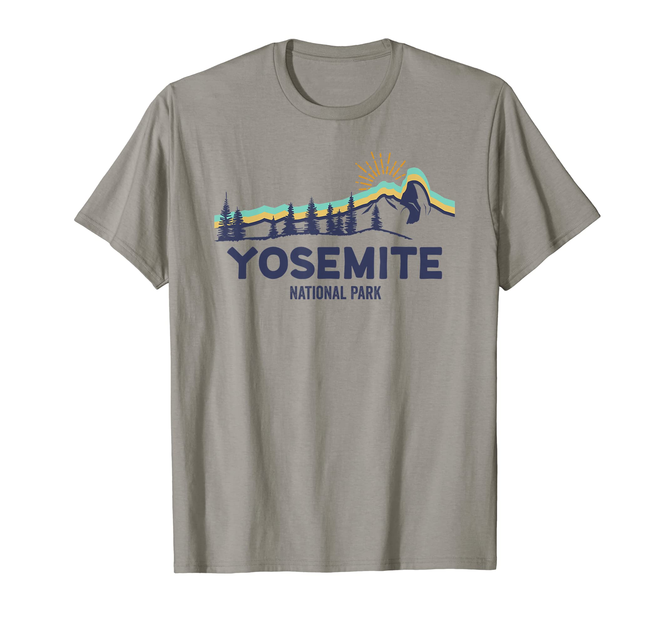 Yosemite National Park Mountain Hiking T-Shirt - Graphic Print Men Women - T-Shirt, Sweatshirt, Hoodie