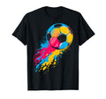 Colorful Soccer Ball Soccer Mom Player T-Shirt - Novelty Apparel Men Women - T-Shirt, Sweatshirt, Hoodie