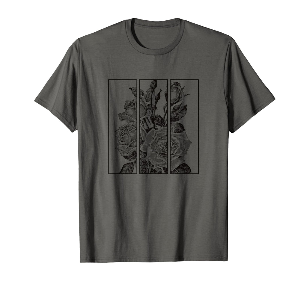 Black Roses Aesthetic Soft Grunge T-Shirt - Minimalist Print for Adults - T-Shirt, Sweatshirt, Hoodie