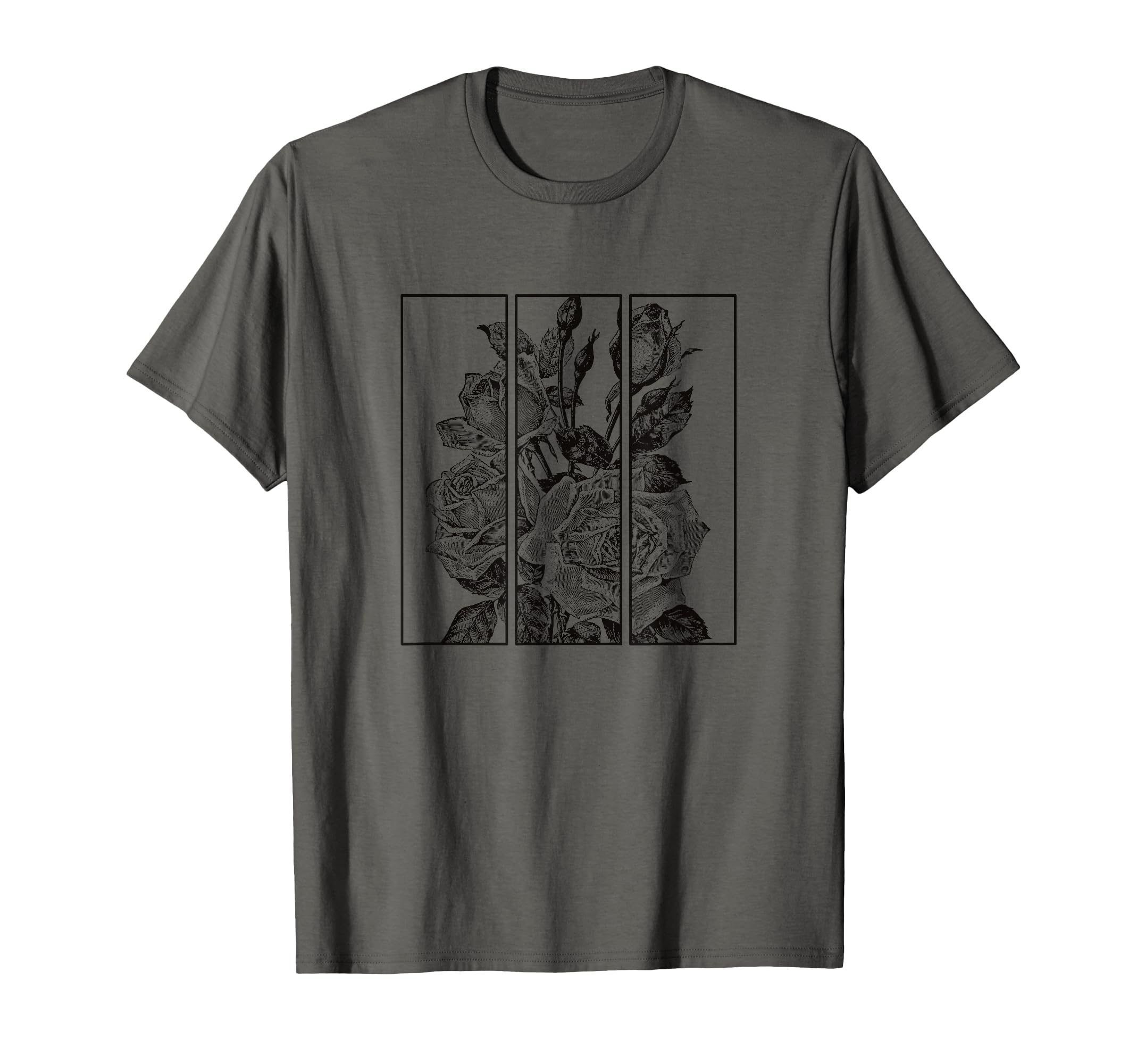 Black Roses Aesthetic Soft Grunge T-Shirt - Minimalist Print for Adults - T-Shirt, Sweatshirt, Hoodie