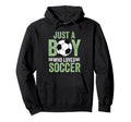 Just Who Loves Soccer Football Hoodie - Aesthetic Graphic for Adults - T-Shirt, Sweatshirt, Hoodie