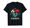 Soccer Coach Training Heart Beat T-Shirt - Aesthetic Graphic Unisex - T-Shirt, Sweatshirt, Hoodie