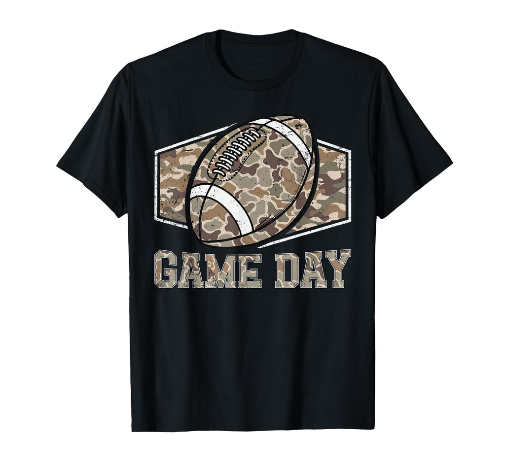 Game Day Camouflage Old Camo T-Shirt - Fun Novelty Design for Adults - T-Shirt, Sweatshirt, Hoodie