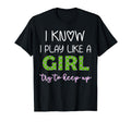 I Know I Play Like Try To Keep Up T-Shirt - Minimalist Print Men Women - T-Shirt, Sweatshirt, Hoodie