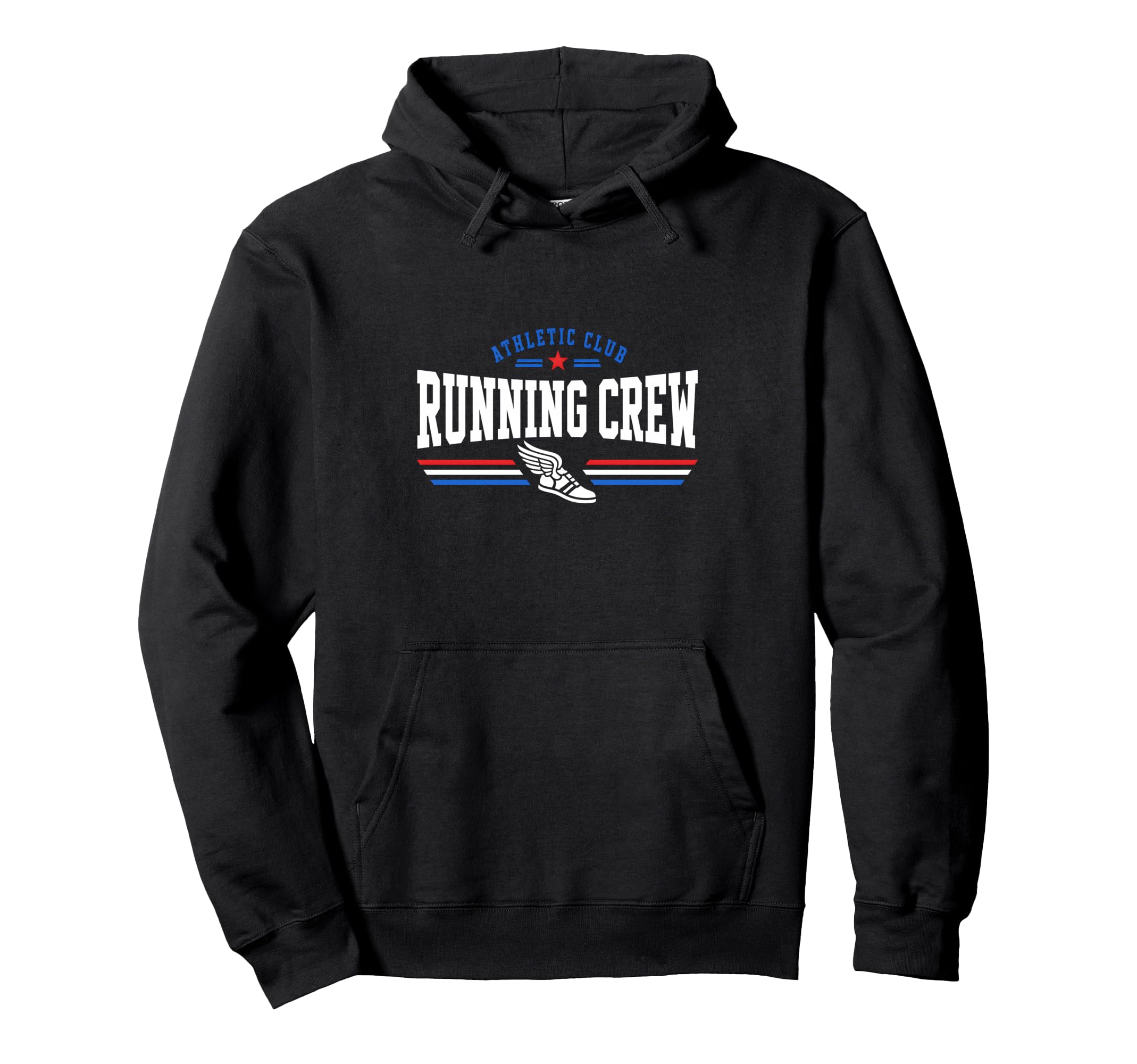 Running Crew Run Club Team Spirit Hoodie - Streetwear Style Unisex - T-Shirt, Sweatshirt, Hoodie