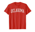 Oklahoma Ok Varsity Athletic Sports T-Shirt - Custom Art Print Men Women - T-Shirt, Sweatshirt, Hoodie