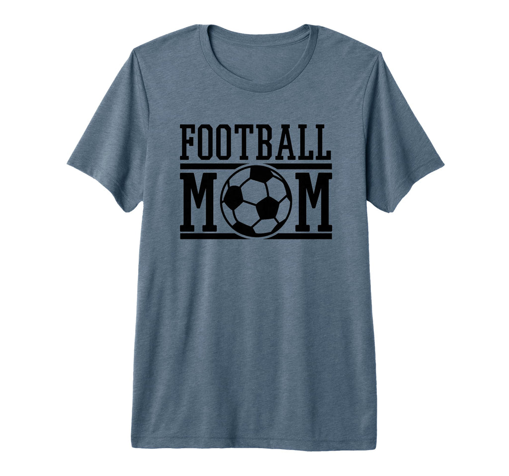 Football Mom Soccer Game Day Gift Proud T-Shirt - Aesthetic Graphic Unisex - T-Shirt, Sweatshirt, Hoodie