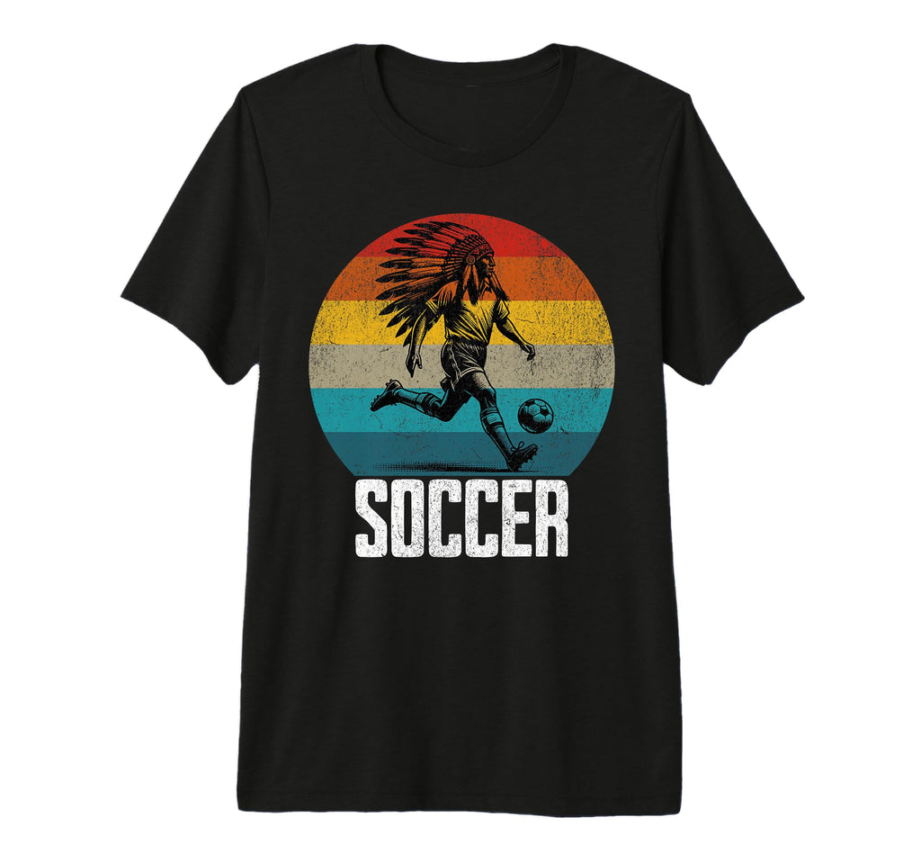 Funny Native American Player Sunset T-Shirt - Aesthetic Graphic for Adults - T-Shirt, Sweatshirt, Hoodie