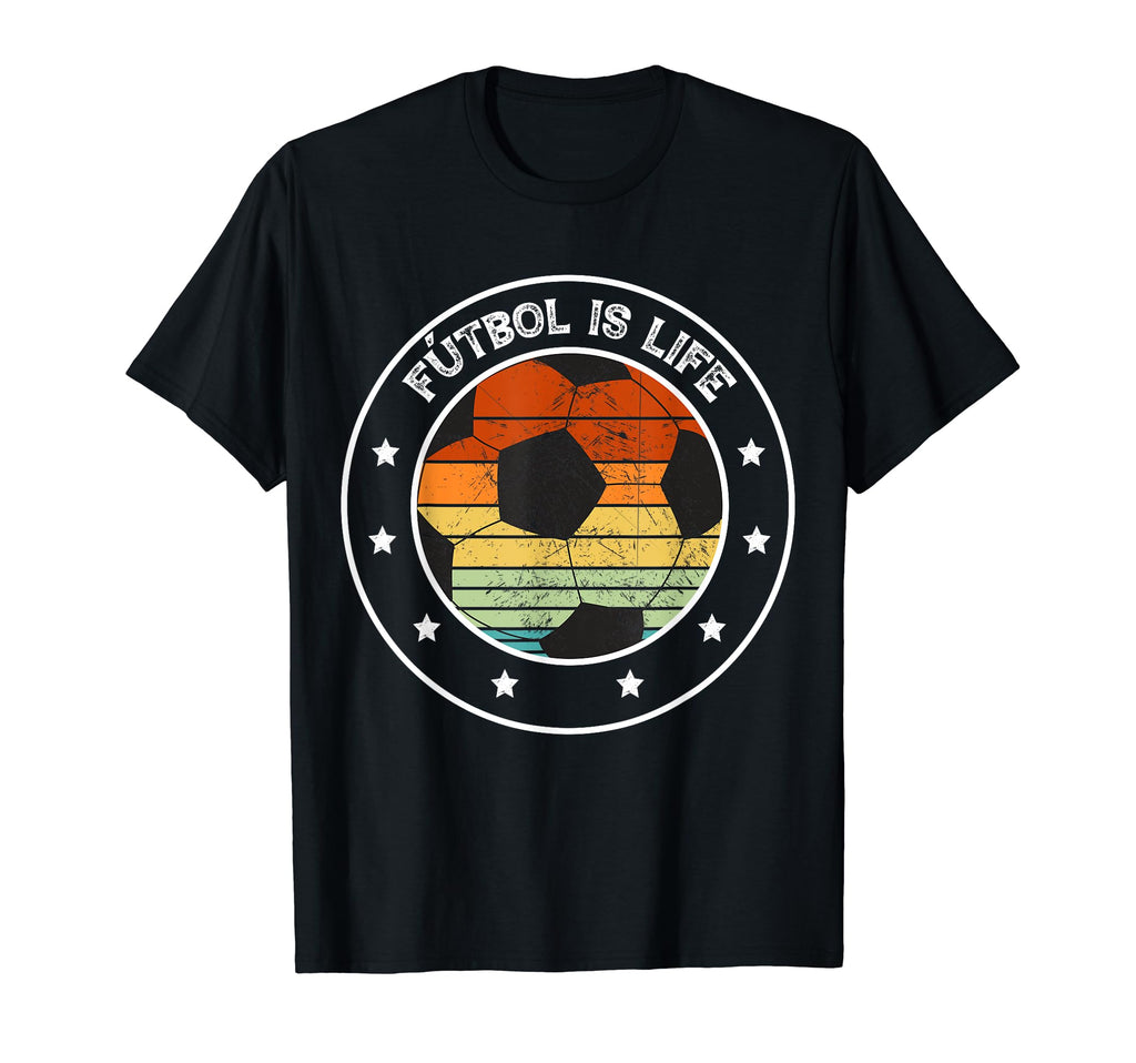Futbol Is Life Football Soccer Fan Lover T-Shirt - Minimalist Print Unisex - T-Shirt, Sweatshirt, Hoodie