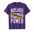 Maryland Flag Marylander Power Battery T-Shirt - Unique Graphic for Adults - T-Shirt, Sweatshirt, Hoodie
