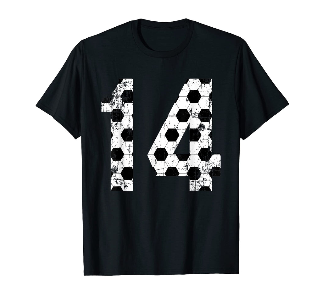 Soccer 14 Jersey Number T-Shirt - Streetwear Style Unisex - T-Shirt, Sweatshirt, Hoodie