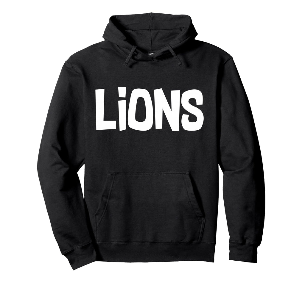 Lion Vibes Sports Junior High School Hoodie - Trendy Graphic Men Women - T-Shirt, Sweatshirt, Hoodie