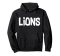 Lion Vibes Sports Junior High School Hoodie - Streetwear Style Unisex - T-Shirt, Sweatshirt, Hoodie