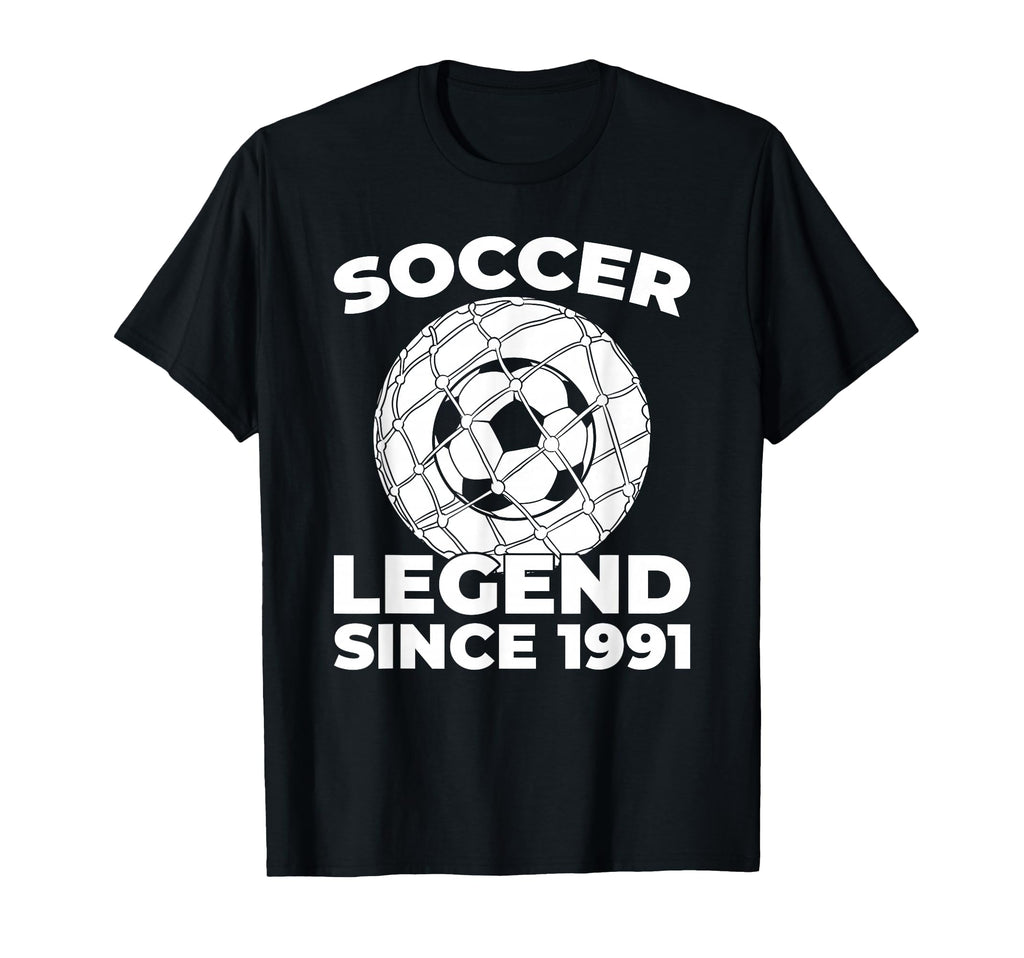 Born 1991 Soccer Player Sports Team T-Shirt - Aesthetic Graphic Unisex - T-Shirt, Sweatshirt, Hoodie