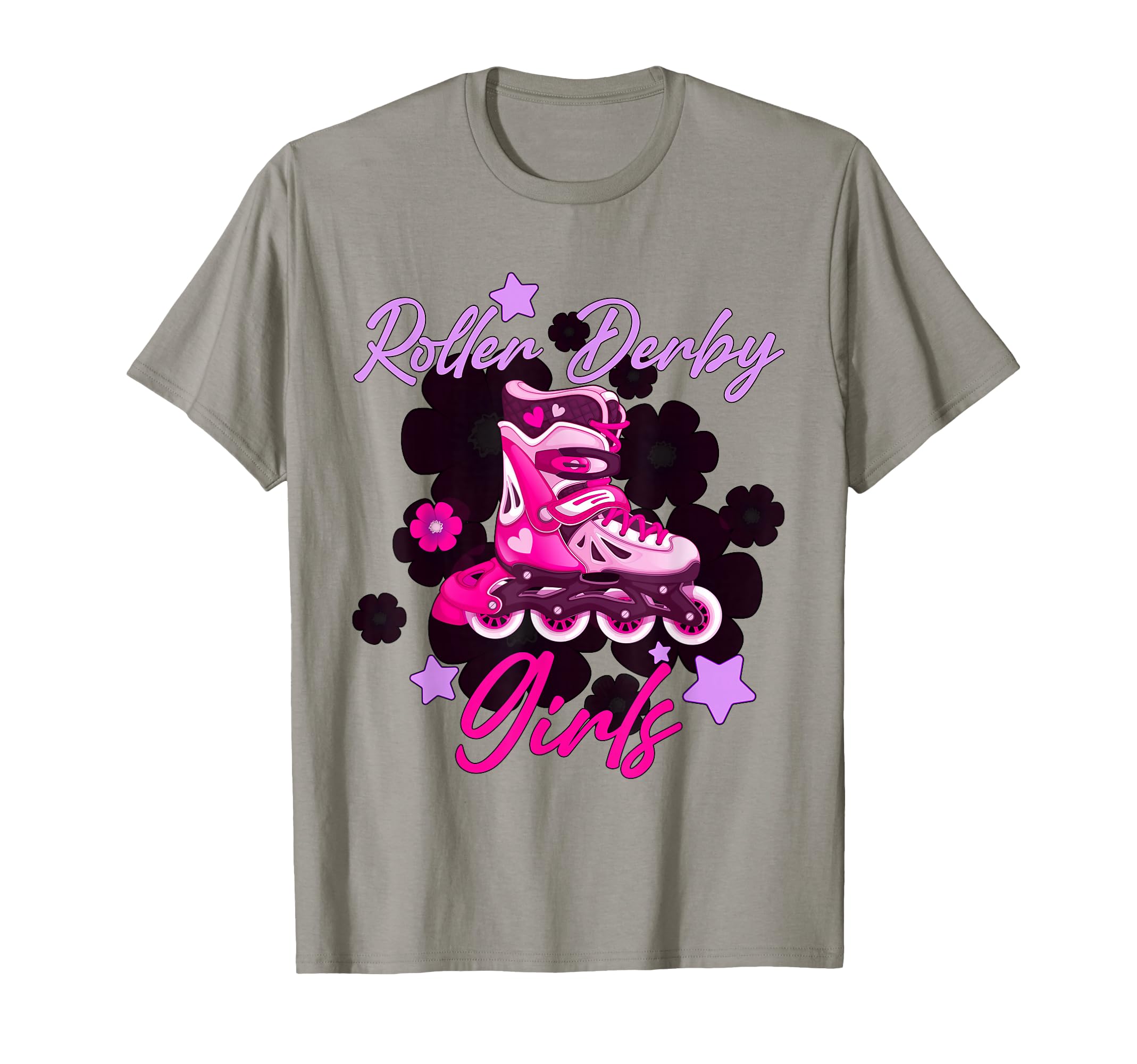 Roller Derby Skater Skating T-Shirt - Casual Everyday Wear Men Women - T-Shirt, Sweatshirt, Hoodie