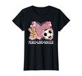 Peace Love Soccer Lover Outfit Cheetah T-Shirt - Unique Graphic Men Women - T-Shirt, Sweatshirt, Hoodie