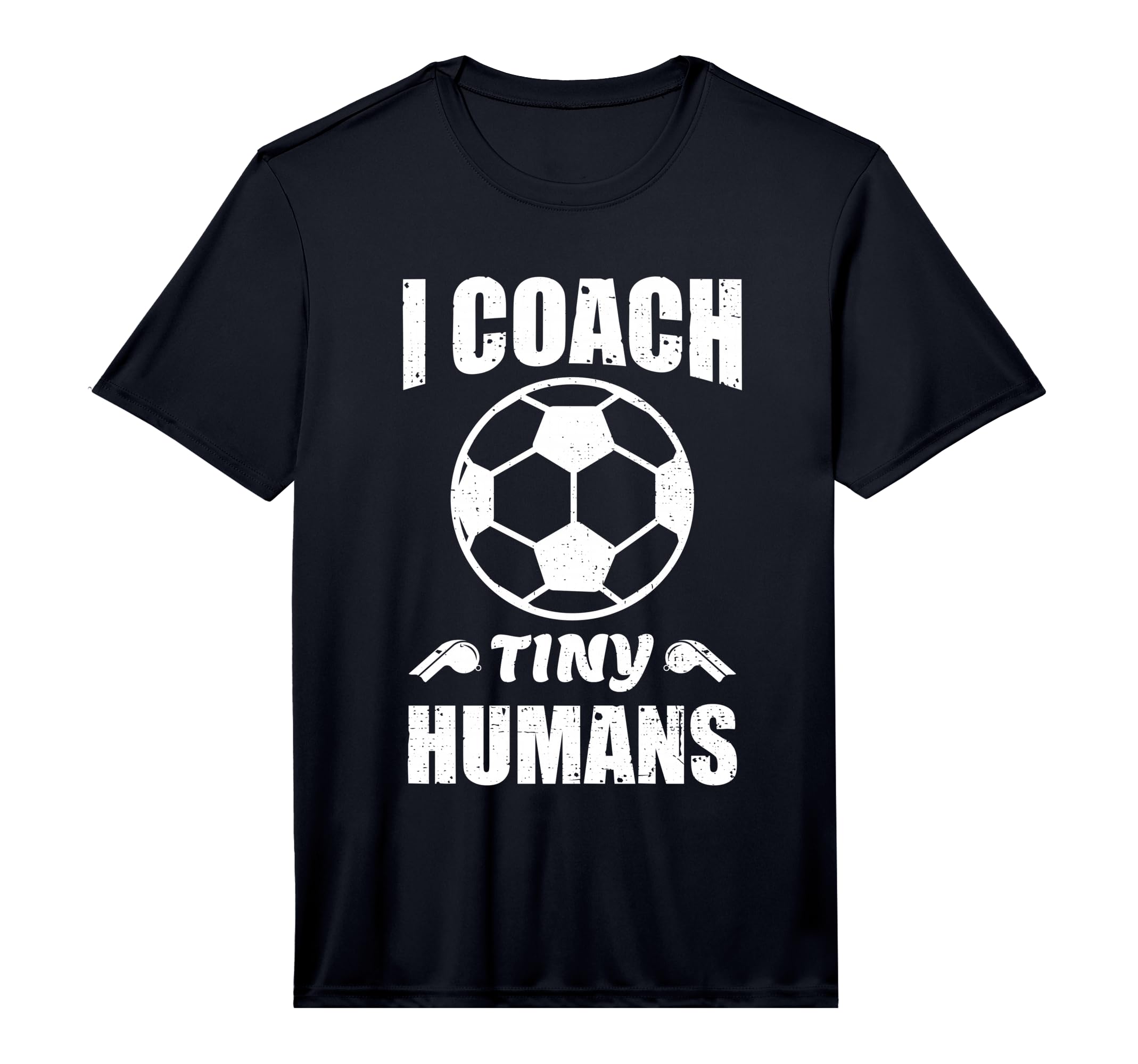 I Coach Tiny Humans Soccer Ball Fun T-Shirt - Novelty Apparel Unisex - T-Shirt, Sweatshirt, Hoodie