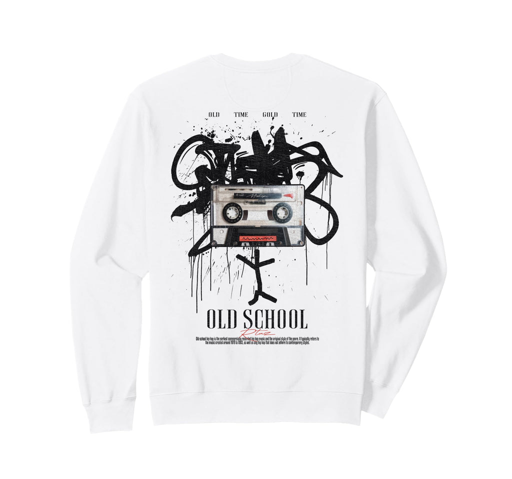 Back Streetwear Old School Music Sweatshirt - Novelty Apparel for Adults - T-Shirt, Sweatshirt, Hoodie