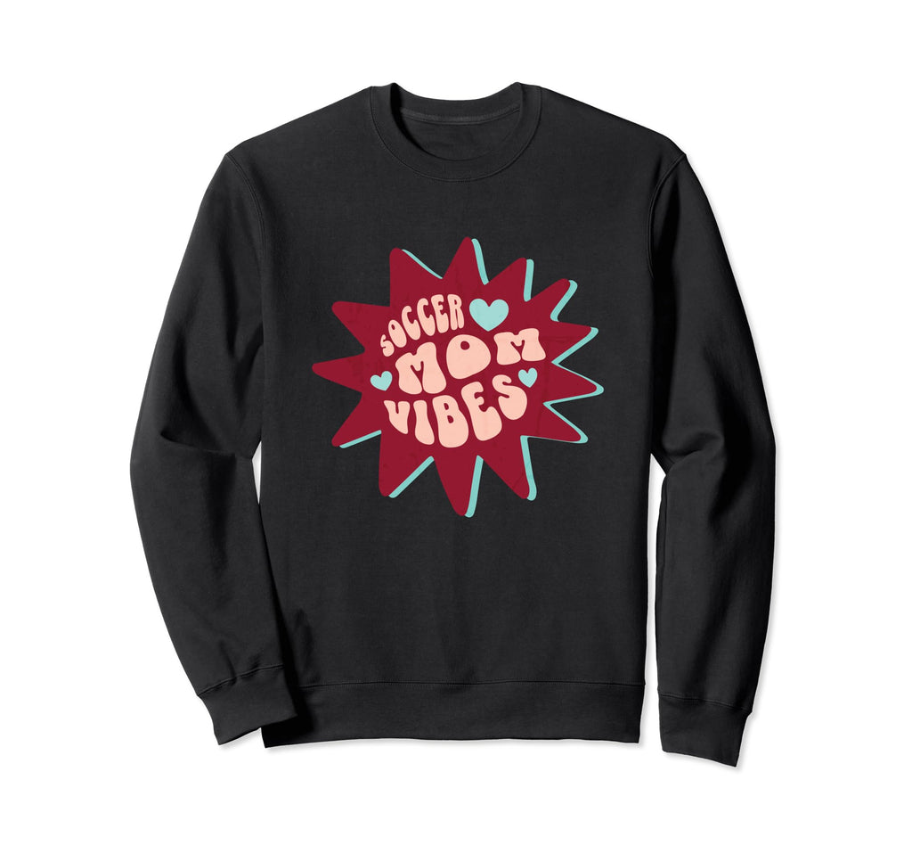 Soccer Mom Heart Sweatshirt - Novelty Apparel Men Women - T-Shirt, Sweatshirt, Hoodie