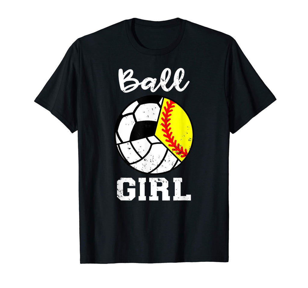 Ball Soccer Softball Volleyball Funny T-Shirt - Custom Art Print Unisex - T-Shirt, Sweatshirt, Hoodie