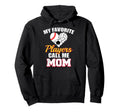 My Favorite Players Call Me Mom Baseball Hoodie - Graphic Print for Adults - T-Shirt, Sweatshirt, Hoodie