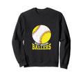 Baseball Lover Funny Base Pall Parent Sweatshirt - Streetwear Style Unisex - T-Shirt, Sweatshirt, Hoodie