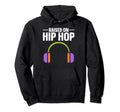 Raised Hip Hop Old School Hoodie - Minimalist Print Unisex - T-Shirt, Sweatshirt, Hoodie