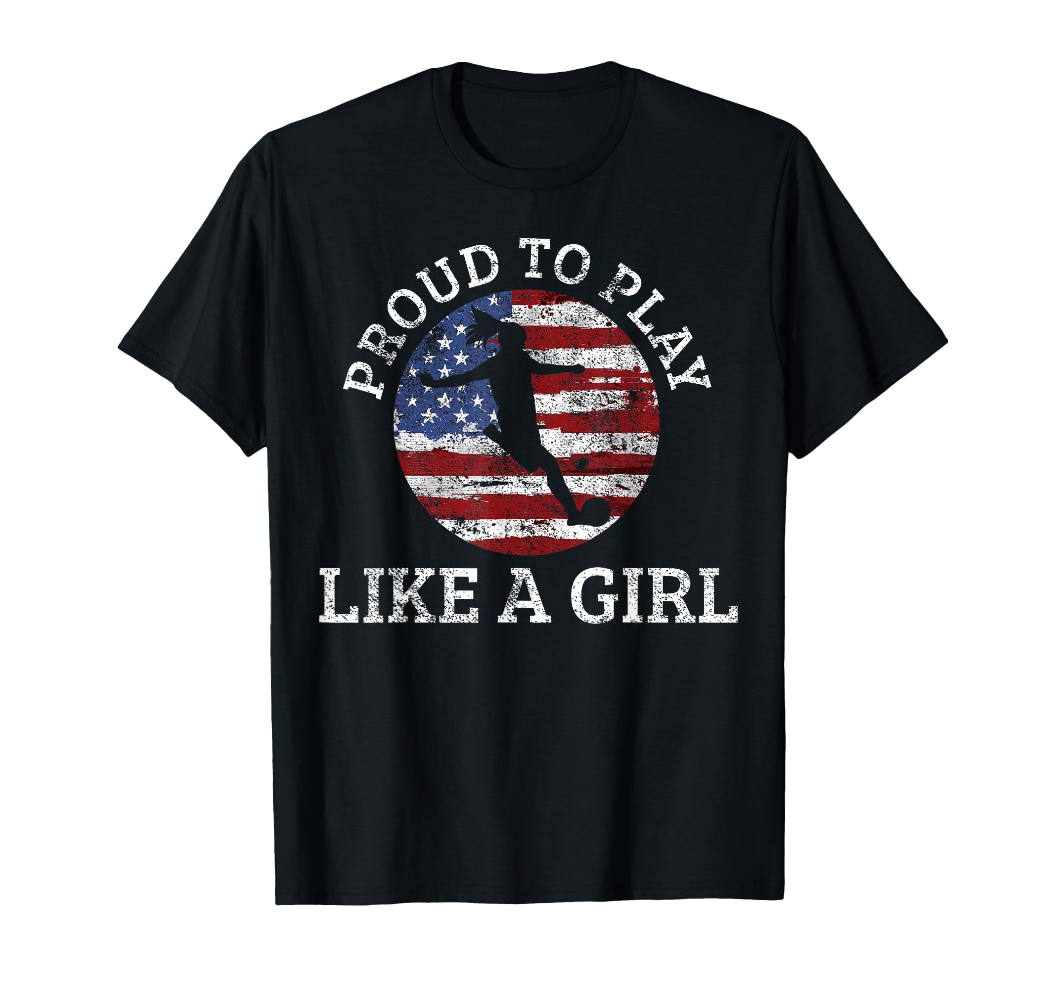 Soccer Player Usa American Flag 4Th July T-Shirt - Trendy Graphic Unisex - T-Shirt, Sweatshirt, Hoodie