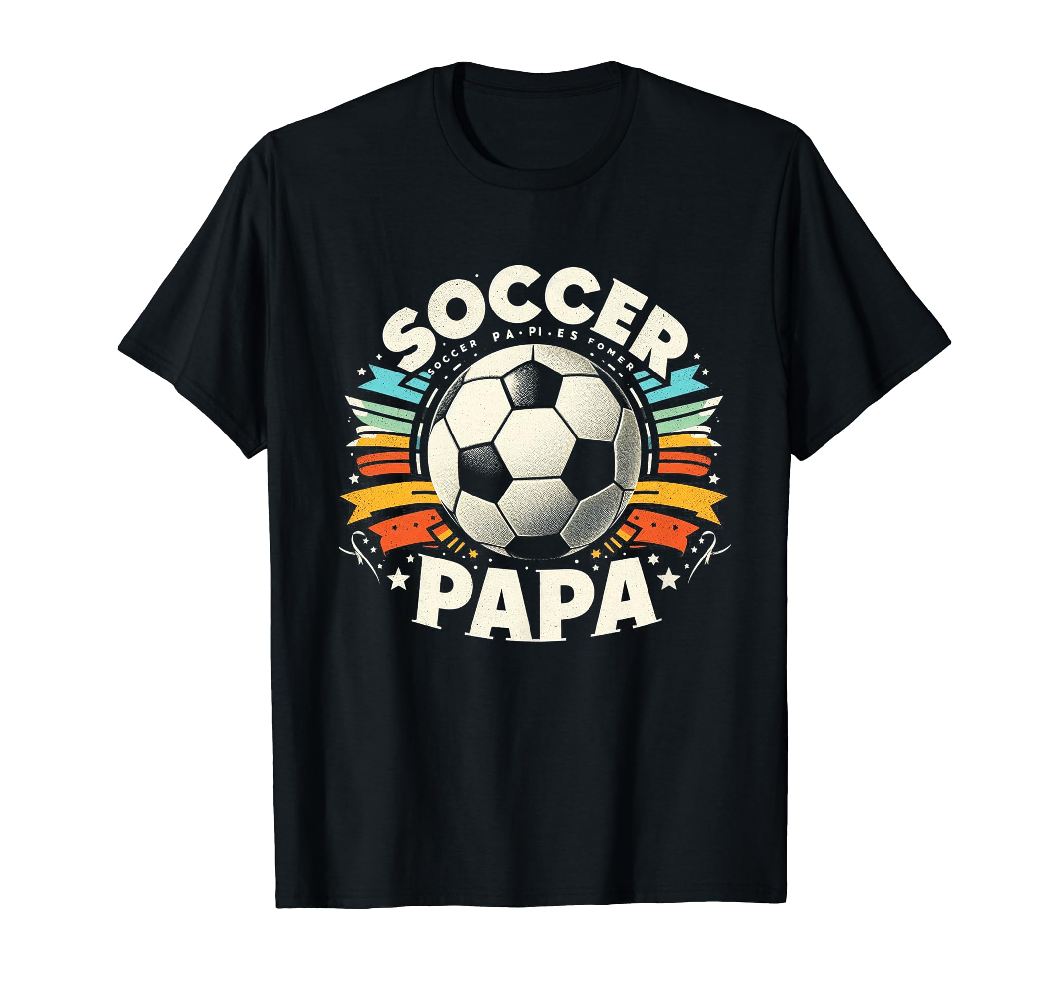 Soccer Papa Family Matching Dad Fathers T-Shirt - Trendy Graphic Men Women - T-Shirt, Sweatshirt, Hoodie
