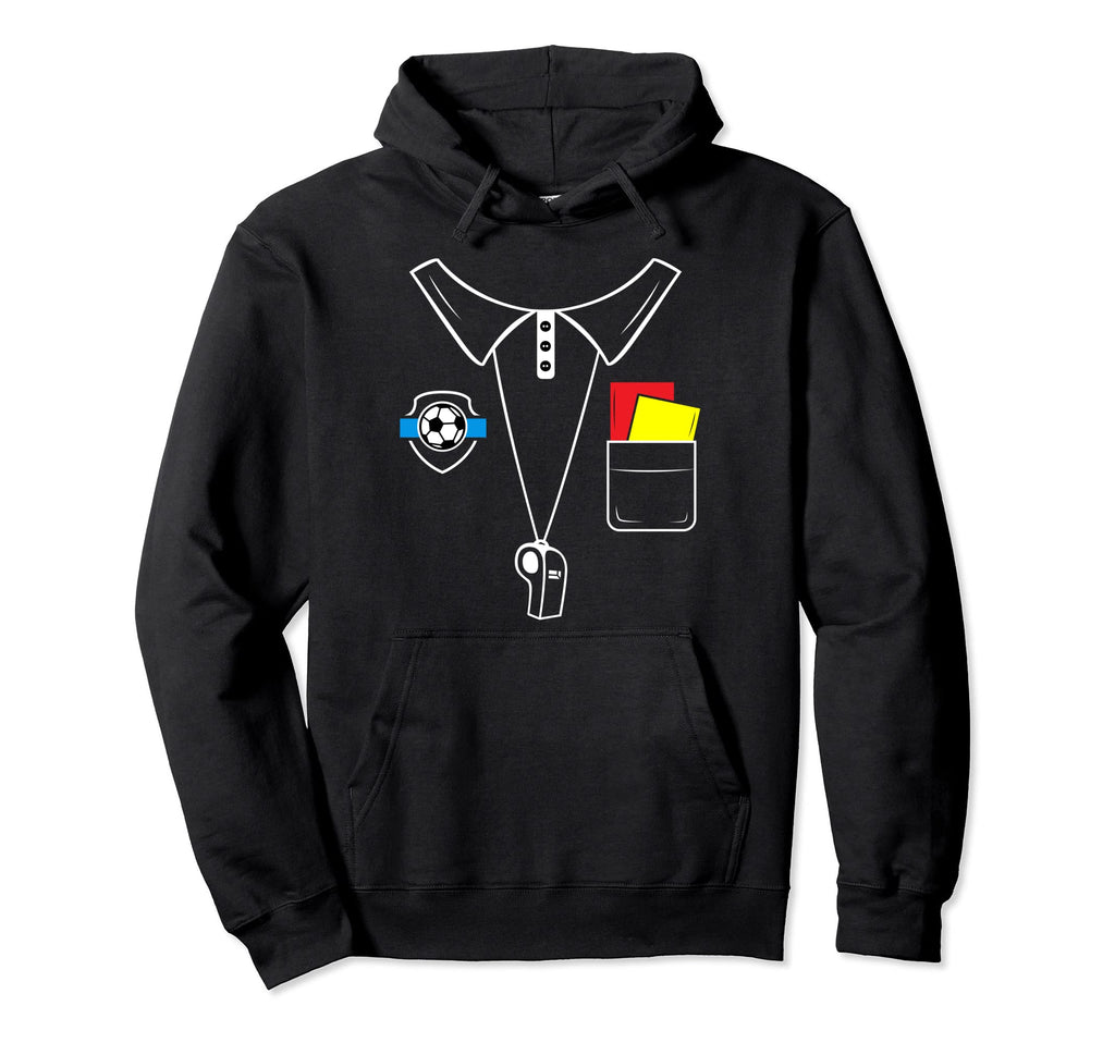 Referee Costume Soccer Football Referee Hoodie - Trendy Graphic Unisex - T-Shirt, Sweatshirt, Hoodie