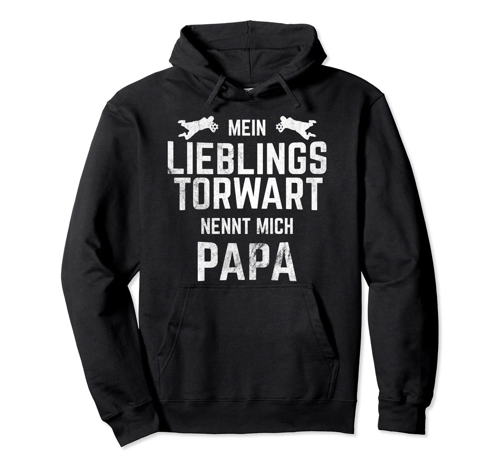 Lieblings Goalkeeper Nennt Mich Papa Hoodie - Custom Art Print Unisex - T-Shirt, Sweatshirt, Hoodie