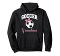Soccer Grandma Coquette Bow Soccer Hoodie - Aesthetic Graphic Men Women - T-Shirt, Sweatshirt, Hoodie