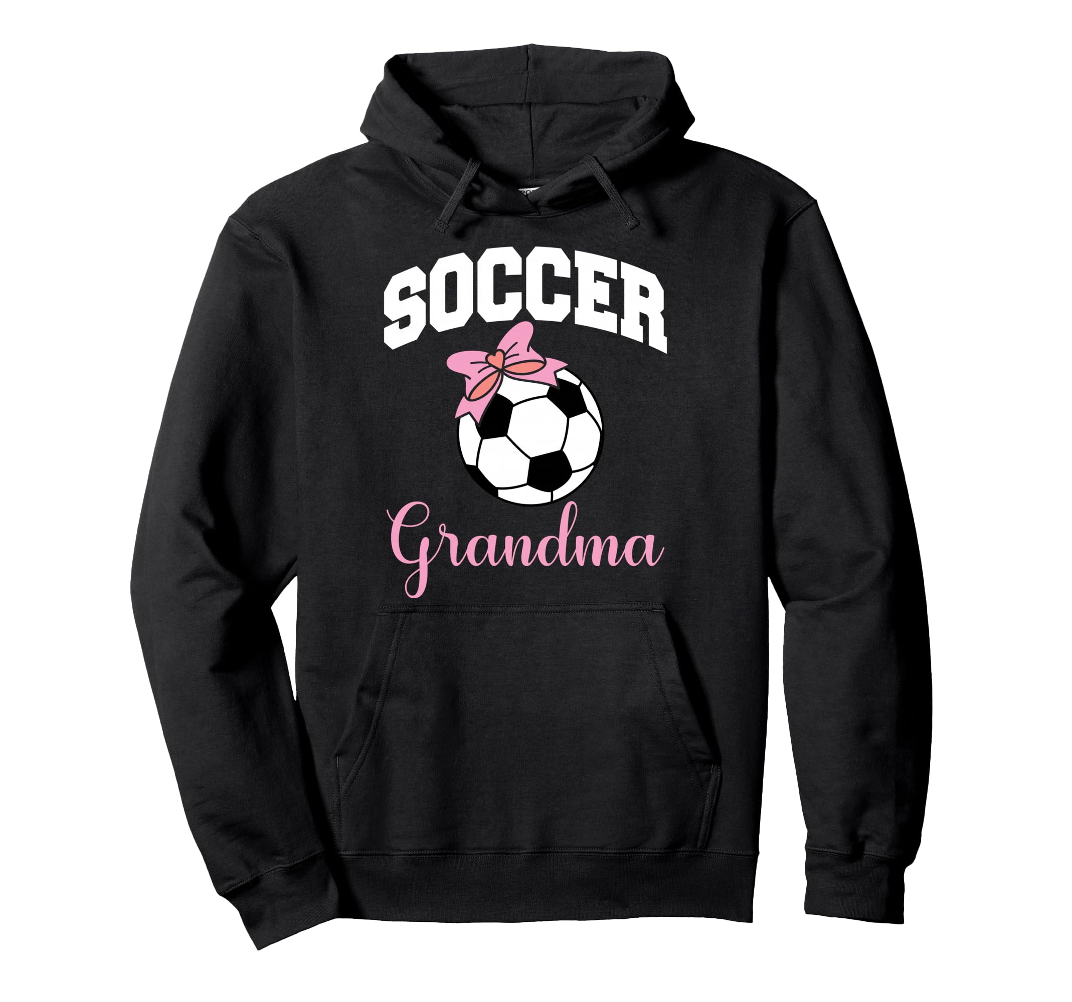 Soccer Grandma Coquette Bow Soccer Hoodie - Aesthetic Graphic Men Women - T-Shirt, Sweatshirt, Hoodie
