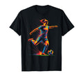 Colorful Funny Soccer Fan Dad Mom T-Shirt - Casual Everyday Wear Unisex - T-Shirt, Sweatshirt, Hoodie
