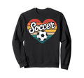 Soccer Player Heart Sweatshirt - Graphic Print for Adults - T-Shirt, Sweatshirt, Hoodie