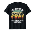 Glacier National Park Montana T-Shirt - Graphic Print Men Women - T-Shirt, Sweatshirt, Hoodie