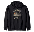 Arches National Park Utah Usa Outdoor Hoodie - Unique Graphic for Adults - T-Shirt, Sweatshirt, Hoodie