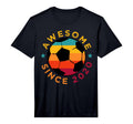 Awesome Since 2020 Soccer Birthday T-Shirt - Custom Art Print Men Women - T-Shirt, Sweatshirt, Hoodie