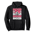 Womens Soccer Player Team Coach Hoodie - Custom Art Print for Adults - T-Shirt, Sweatshirt, Hoodie