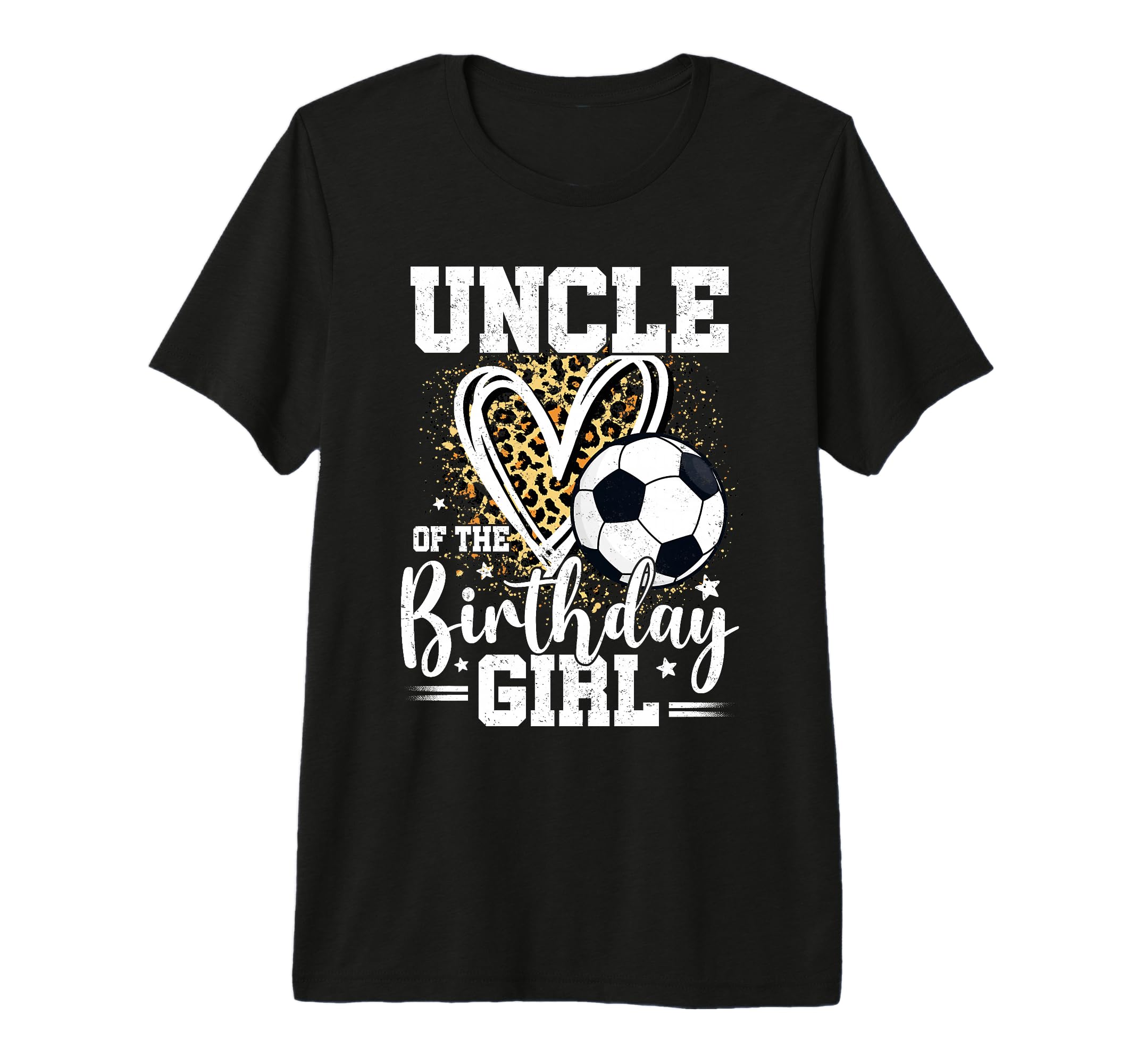 Uncle Birthday Soccer Ball Uncle T-Shirt - Minimalist Print Men Women - T-Shirt, Sweatshirt, Hoodie
