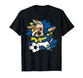 Dabbing Dog Sweden Soccer Fans Jersey T-Shirt - Novelty Apparel Men Women - T-Shirt, Sweatshirt, Hoodie