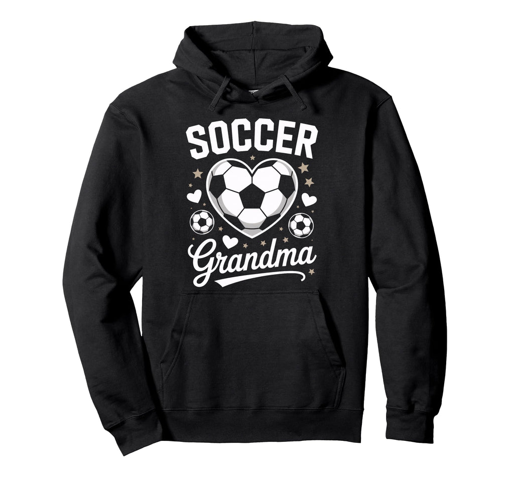 Soccer Grandma Proud Soccer Fan Hoodie - Aesthetic Graphic Men Women - T-Shirt, Sweatshirt, Hoodie