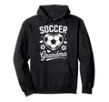 Soccer Grandma Proud Soccer Fan Hoodie - Aesthetic Graphic Men Women - T-Shirt, Sweatshirt, Hoodie
