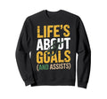 Funny Soccer Art Soccer Sweatshirt - Casual Everyday Wear for Adults - T-Shirt, Sweatshirt, Hoodie