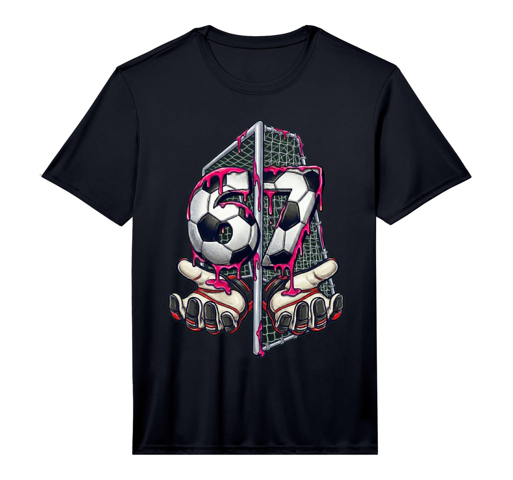 Soccer 67 Meme Funny Six Seven Gen T-Shirt - Streetwear Style for Adults - T-Shirt, Sweatshirt, Hoodie