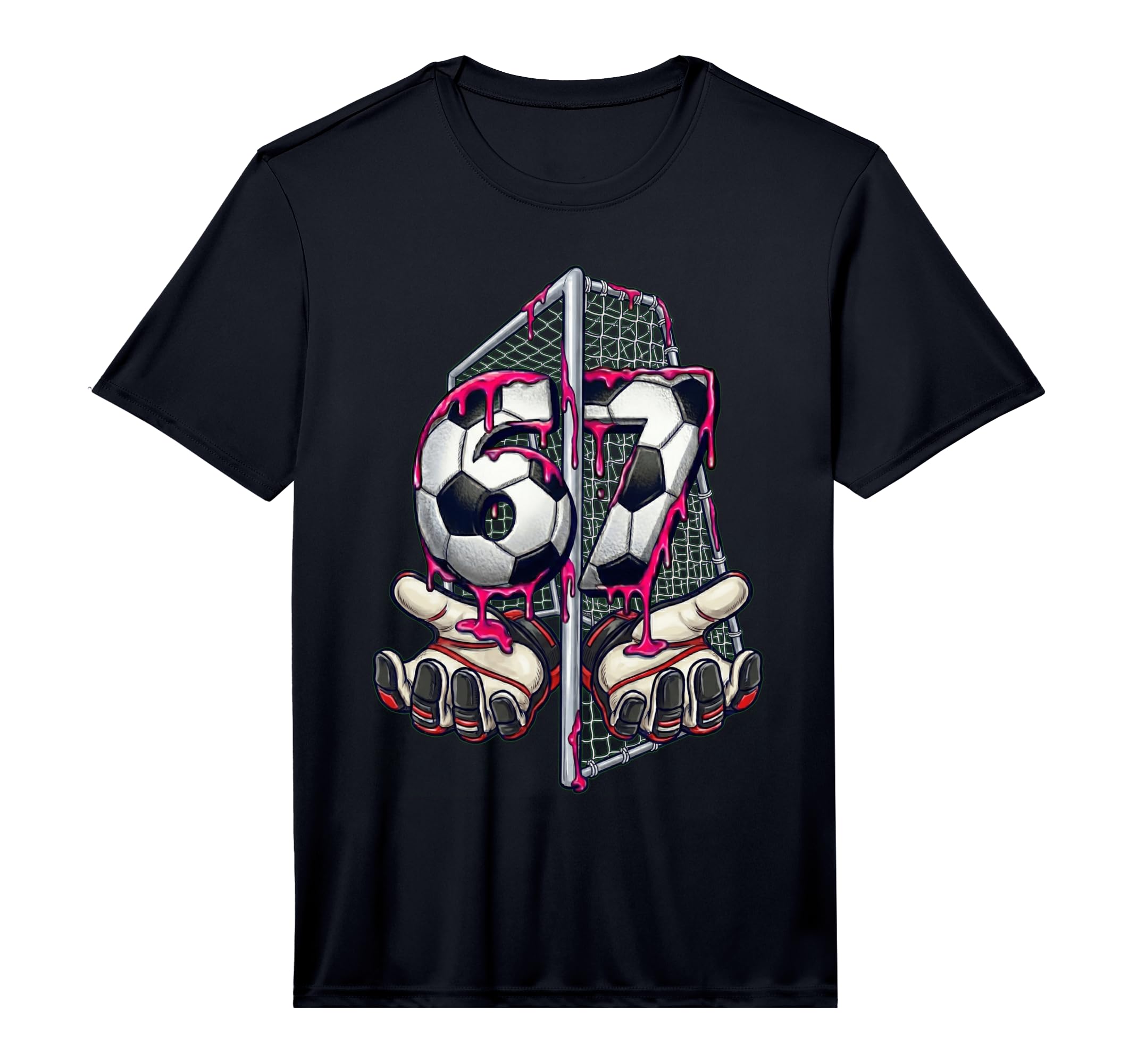 Soccer 67 Meme Funny Six Seven Gen T-Shirt - Streetwear Style for Adults - T-Shirt, Sweatshirt, Hoodie